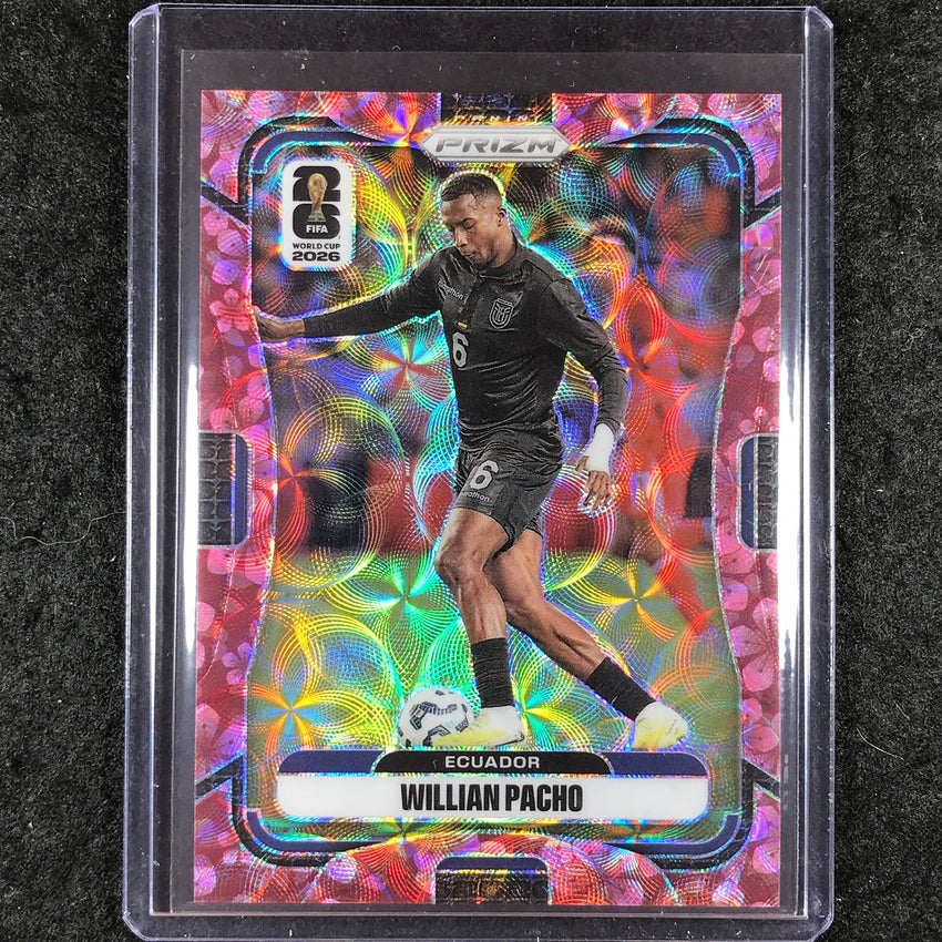 2026 Prizm FIFA World Cup WILLIAN PACHO Choice Plum Blossom 1/8 #213