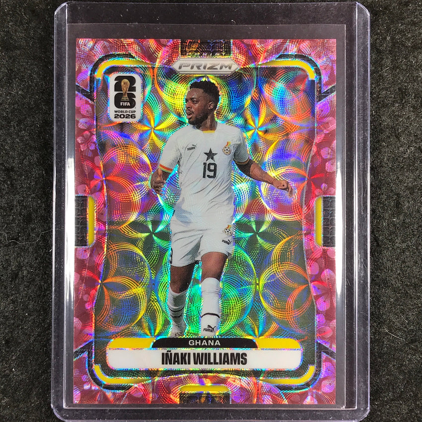 2026 Prizm FIFA World Cup INAKI WILLIAMS Choice Plum Blossom 6/8 #232