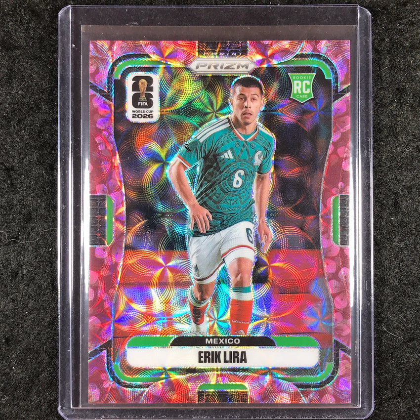 2026 Prizm FIFA World Cup ERIK LIRA Rookie Choice Plum Blossom 6/8 #286