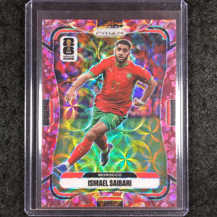 2026 Prizm FIFA World Cup ISMAEL SAIBARI Choice Plum Blossom 4/8 #295
