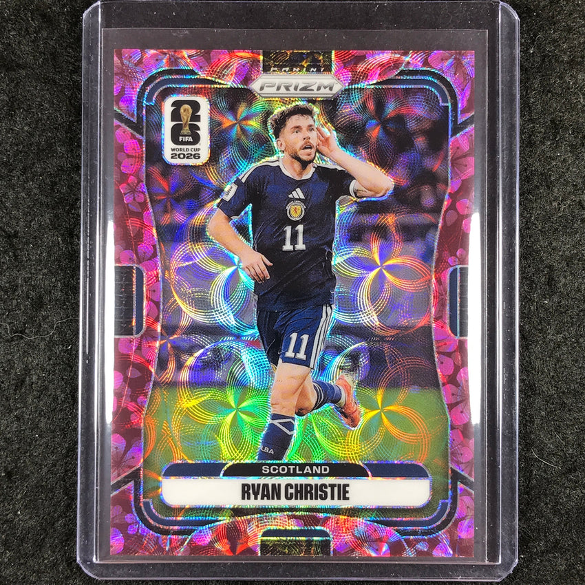 2026 Prizm FIFA World Cup RYAN CHRISTIE Choice Plum Blossom 2/8 #390