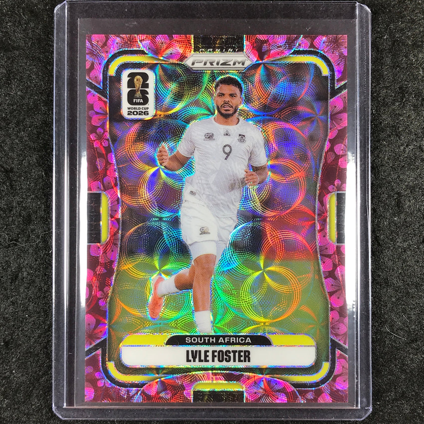 2026 Prizm FIFA World Cup LYLE FOSTER Choice Plum Blossom 8/8 #408