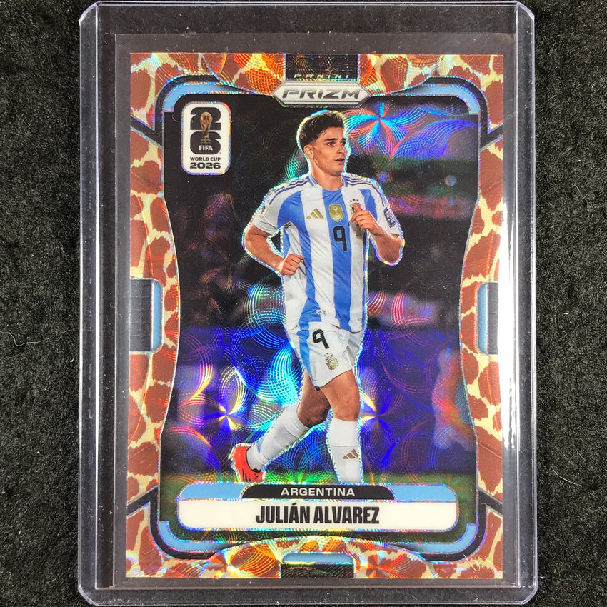 2026 Prizm FIFA World Cup JULIAN ALVAREZ Choice Giraffe #1