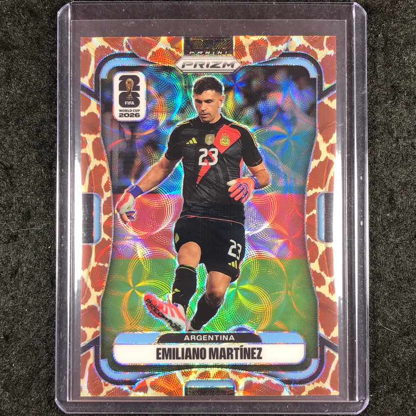 2026 Prizm FIFA World Cup EMILIANO MARTINEZ Choice Giraffe #2