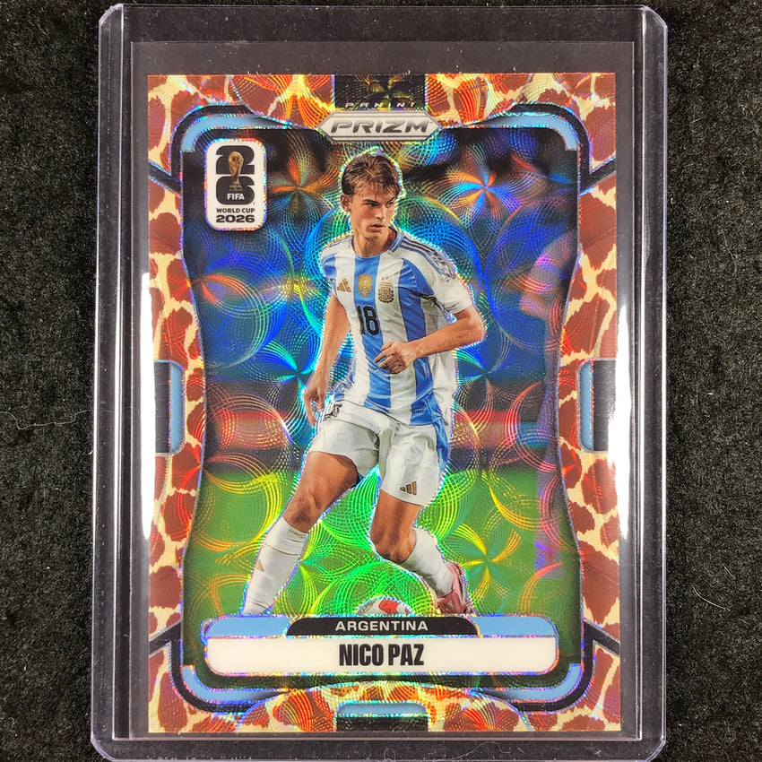 2026 Prizm FIFA World Cup NICO PAZ Choice Giraffe #4