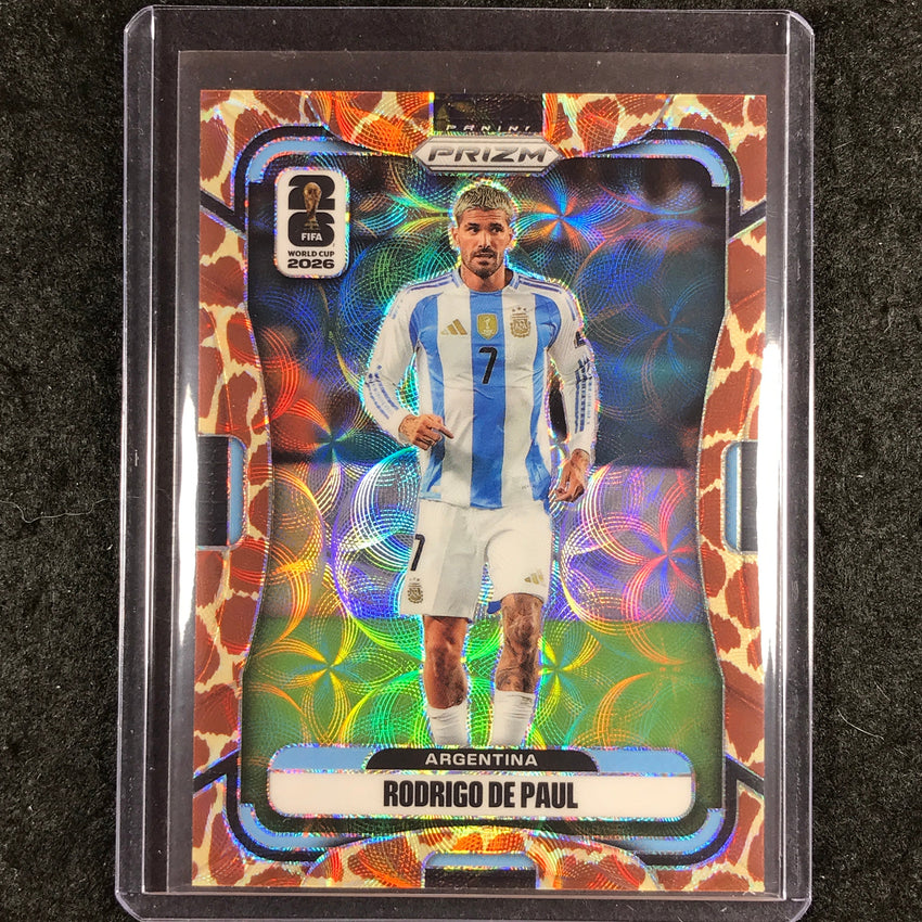 2026 Prizm FIFA World Cup RODRIGO DE PAUL Choice Giraffe #14