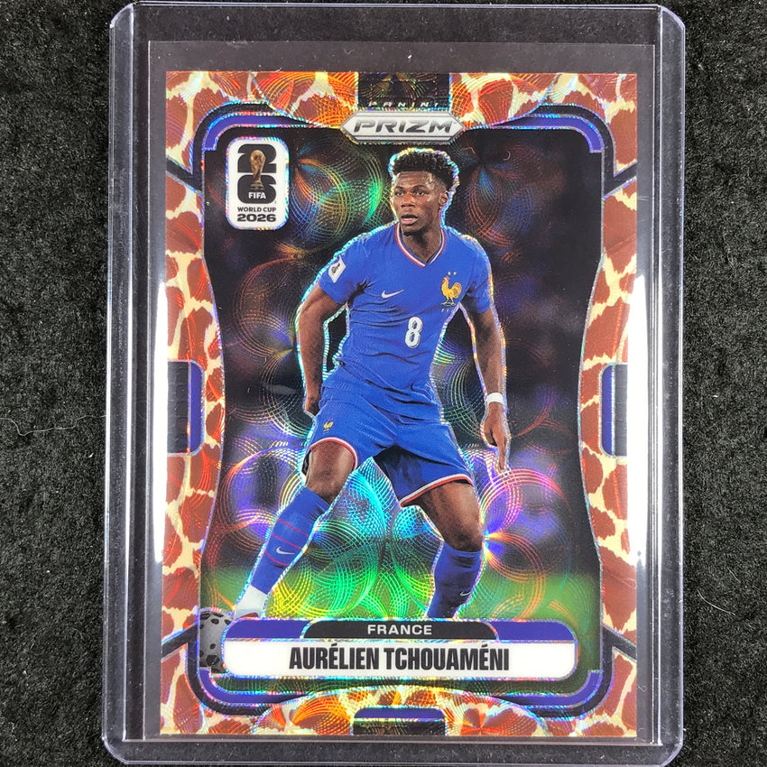 2026 Prizm FIFA World Cup AURELIEN TCHOUAMENI Choice Giraffe #29