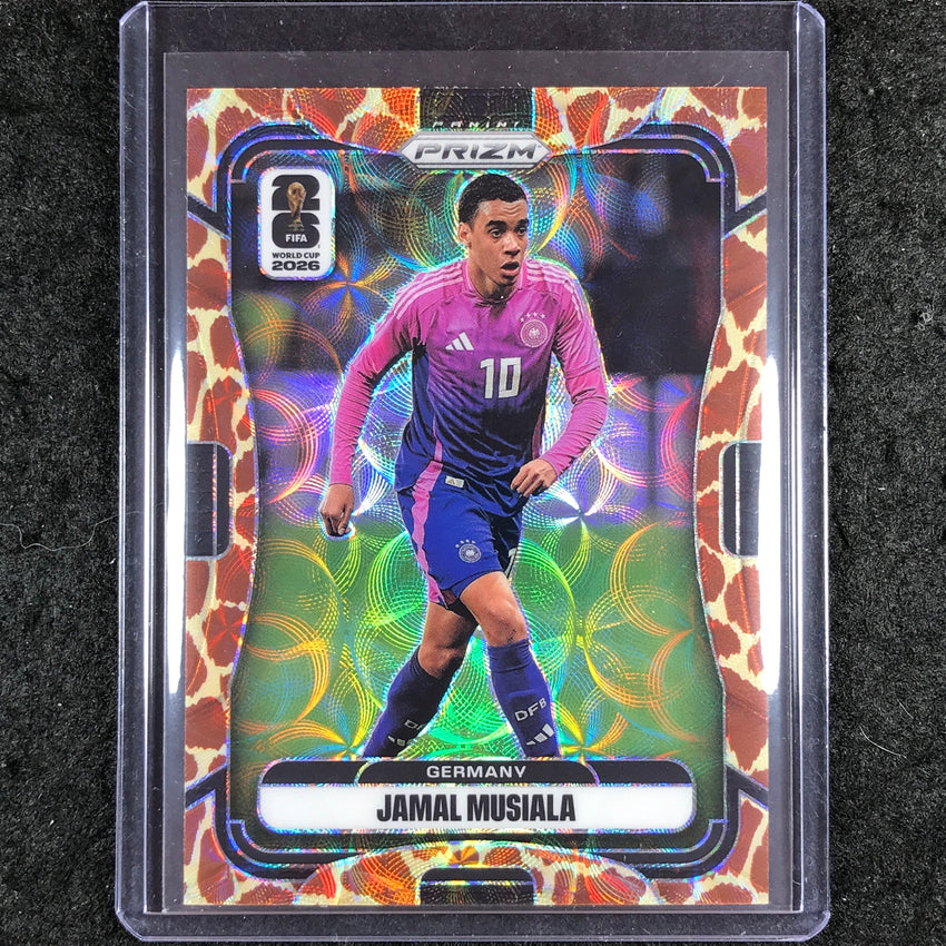 2026 Prizm FIFA World Cup JAMAL MUSIALA Choice Giraffe #50