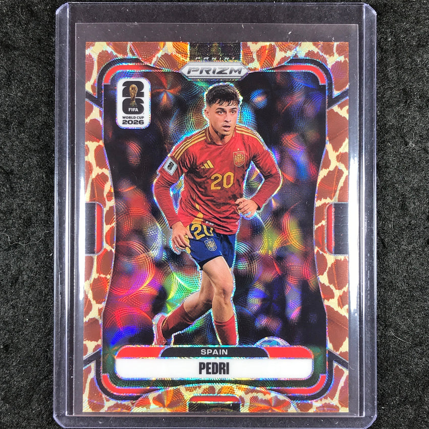 2026 Prizm FIFA World Cup PEDRI Choice Giraffe #80