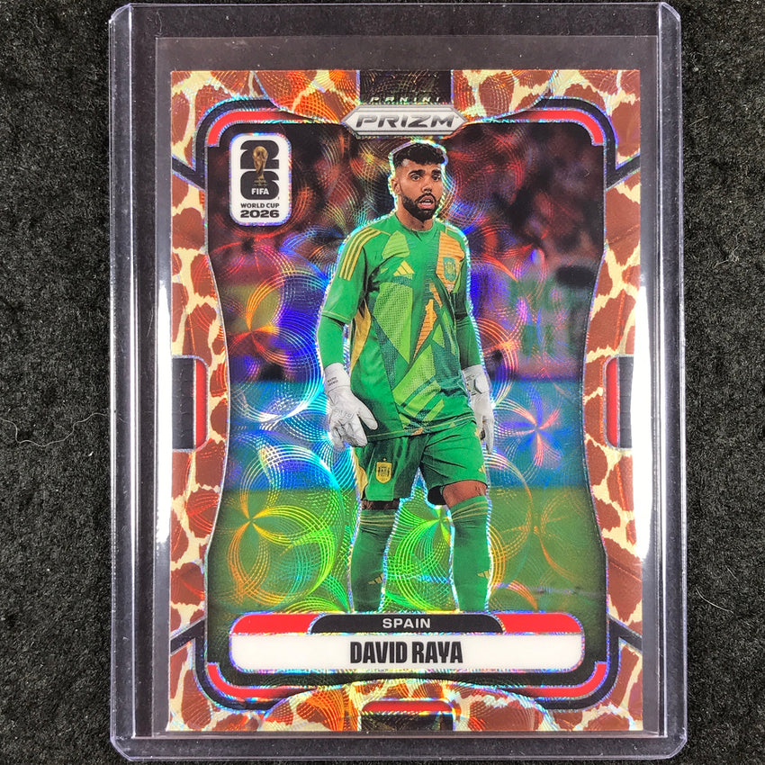 2026 Prizm FIFA World Cup DAVID RAYA Choice Giraffe #83