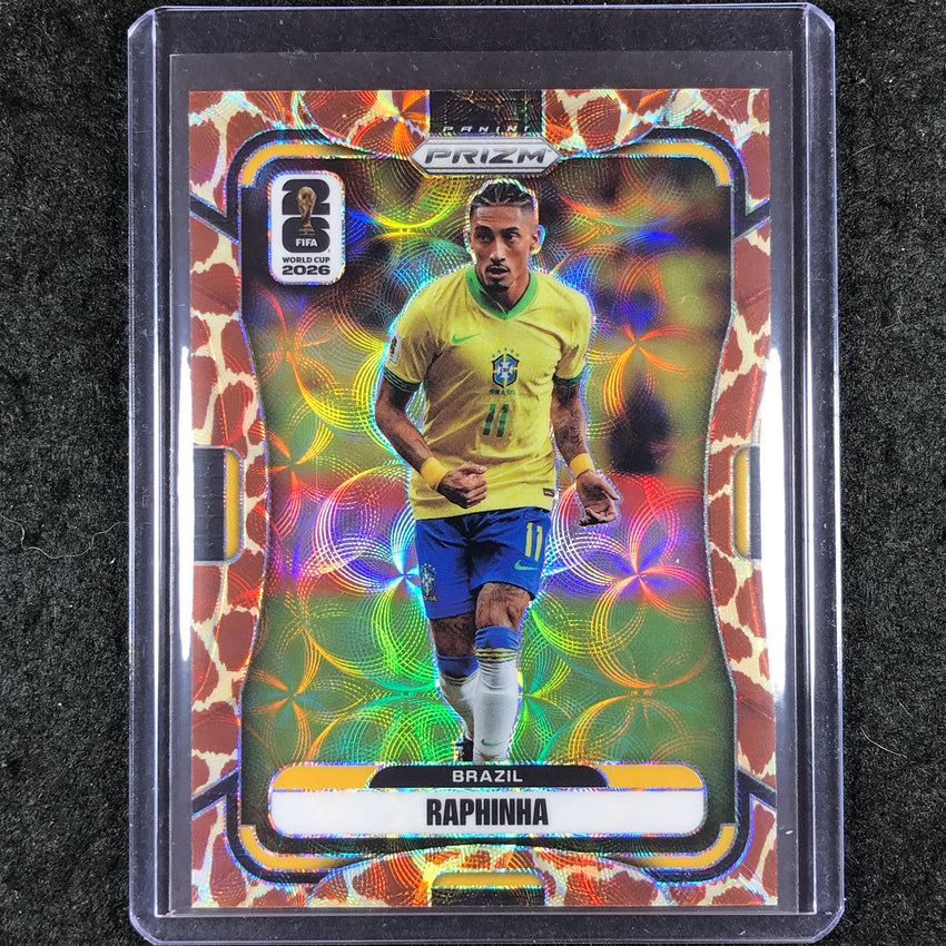 2026 Prizm FIFA World Cup RAPHINHA Choice Giraffe #85