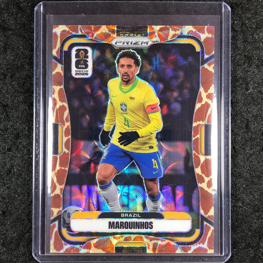 2026 Prizm FIFA World Cup MARQUINHOS (D) Choice Giraffe #93
