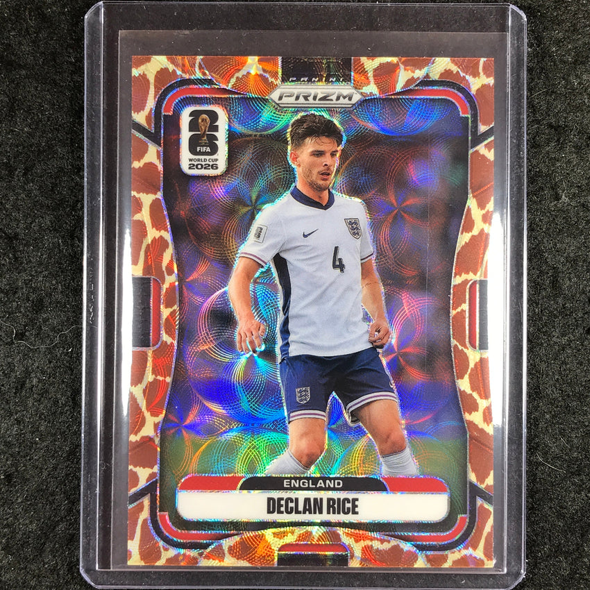 2026 Prizm FIFA World Cup DECLAN RICE Choice Giraffe #98