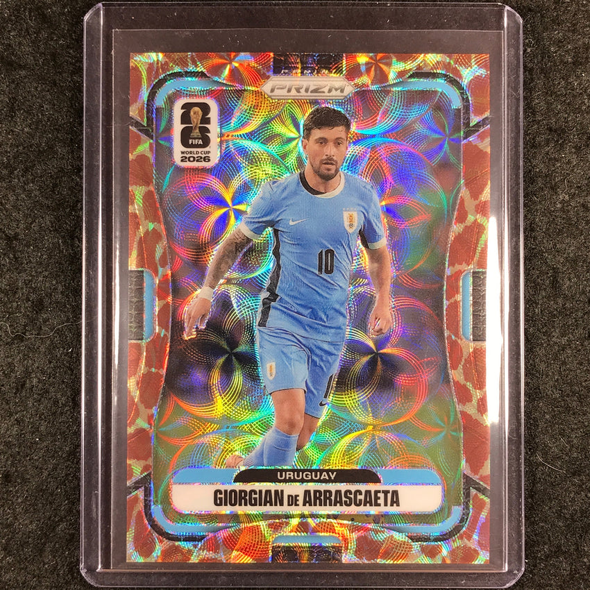 2026 Prizm FIFA World Cup GIORGIAN DE ARRASCAETA Choice Giraffe #127