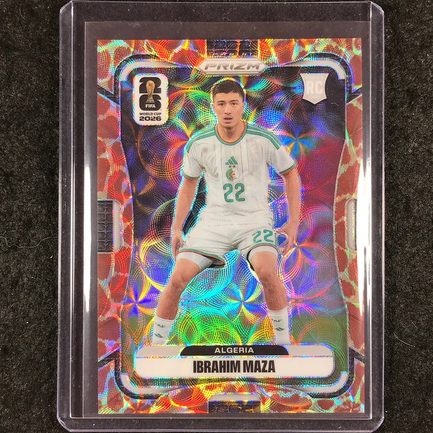 2026 Prizm FIFA World Cup IBRAHIM MAZA Rookie Choice Giraffe #128