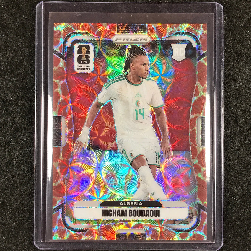 2026 Prizm FIFA World Cup HICHAM BOUDAOUI Rookie Choice Giraffe #129