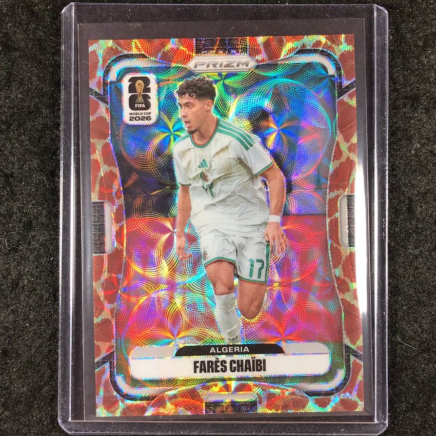 2026 Prizm FIFA World Cup FARES CHAIBI Choice Giraffe #133