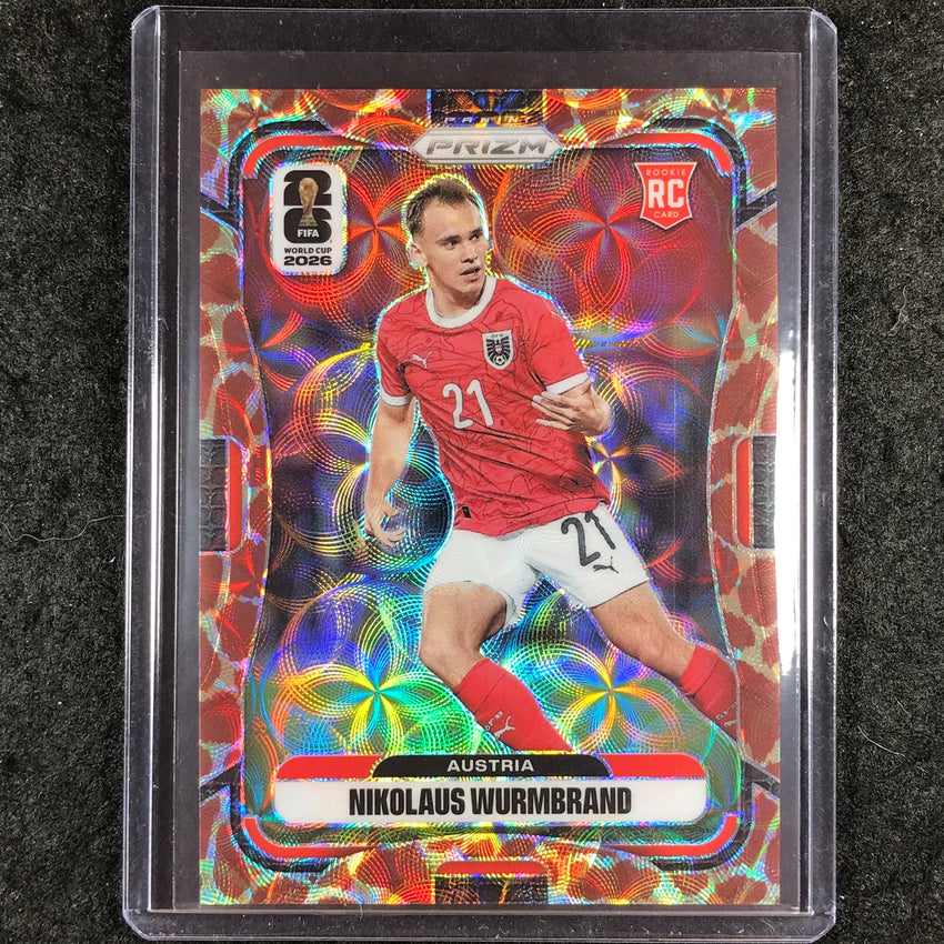 2026 Prizm FIFA World Cup NIKOLAUS WURMBRAND Rookie Choice Giraffe #150