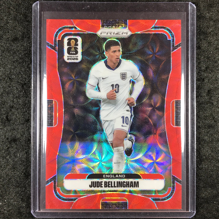 2026 Prizm FIFA World Cup JUDE BELLINGHAM Choice Red /85 #114