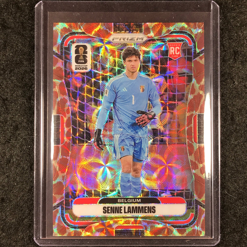 2026 Prizm FIFA World Cup SENNE LAMMENS Rookie Choice Giraffe #155
