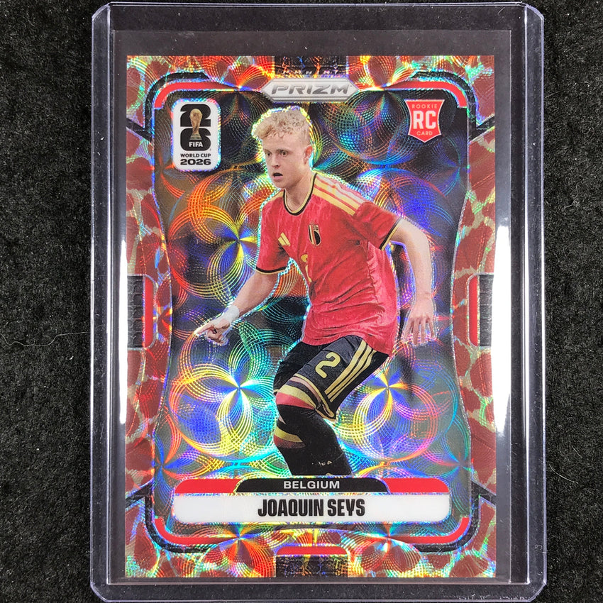 2026 Prizm FIFA World Cup JOAQUIN SEYS Rookie Choice Giraffe #158