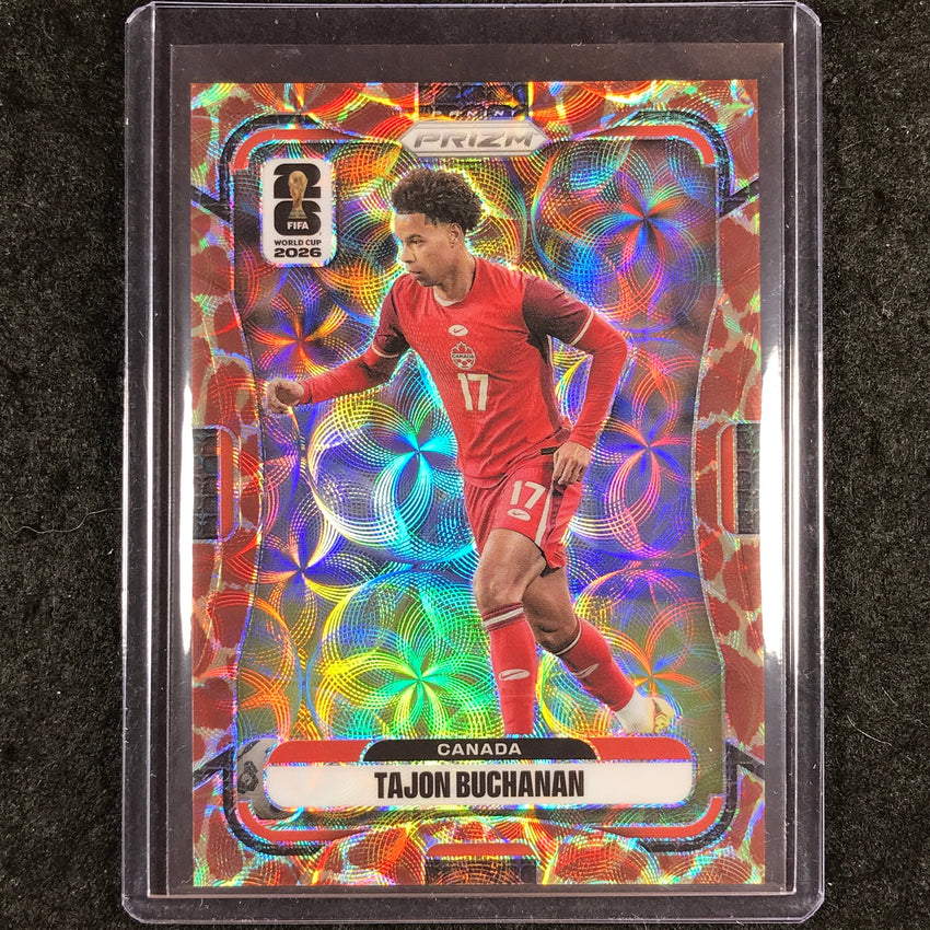 2026 Prizm FIFA World Cup TAJON BUCHANAN Choice Giraffe #166