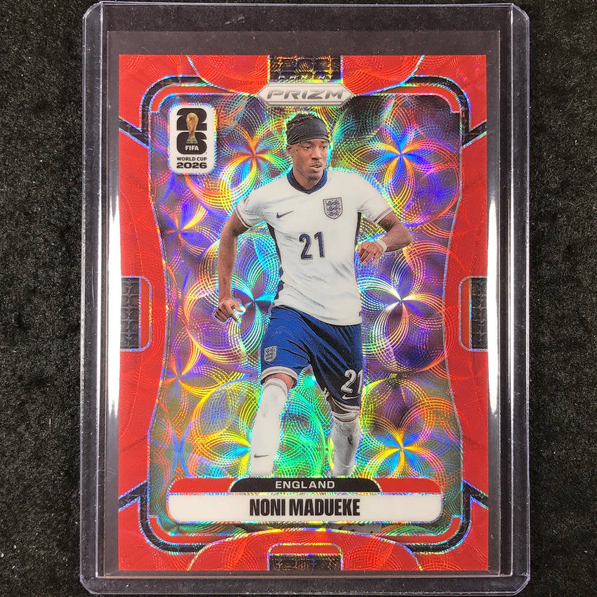 2026 Prizm FIFA World Cup NONI MADUEKE Choice Red /85 #115