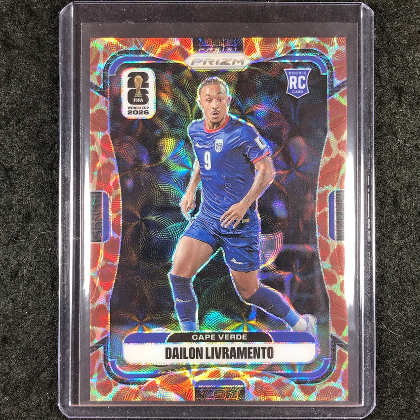 2026 Prizm FIFA World Cup DAILON LIVRAMENTO Rookie Choice Giraffe #179
