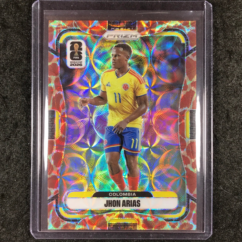 2026 Prizm FIFA World Cup JHON ARIAS Choice Giraffe #181