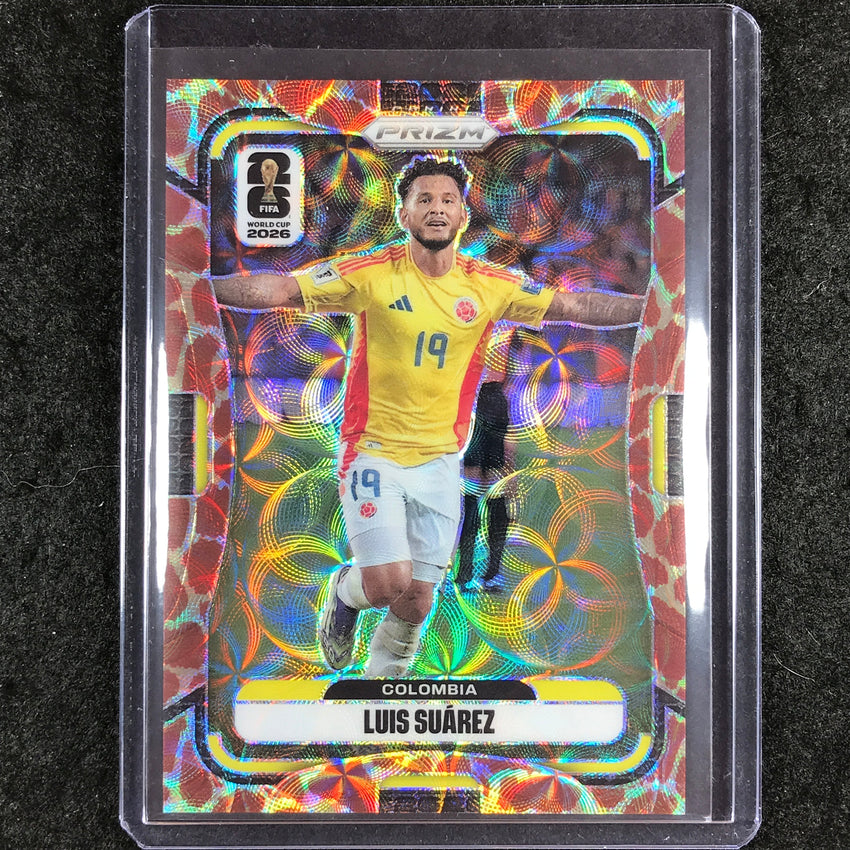 2026 Prizm FIFA World Cup LUIS SUAREZ (COL) Choice Giraffe #186