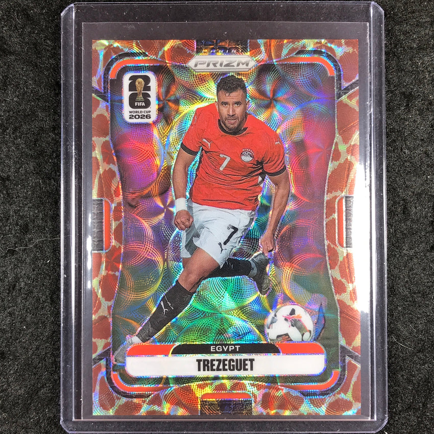 2026 Prizm FIFA World Cup TREZEGUET Choice Giraffe #218