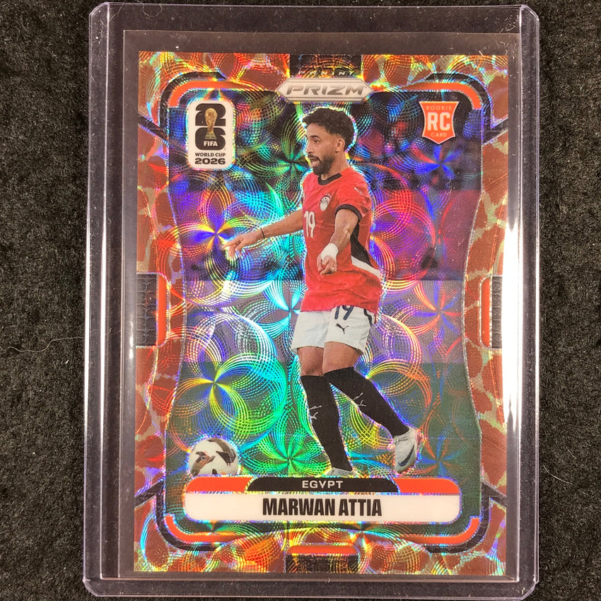 2026 Prizm FIFA World Cup MARWAN ATTIA Rookie Choice Giraffe #221