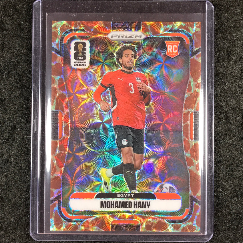 2026 Prizm FIFA World Cup MOHAMED HANY Rookie Choice Giraffe #222