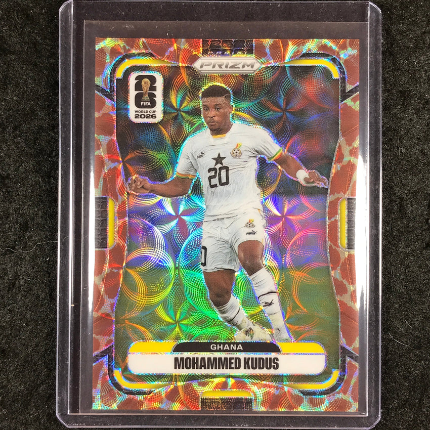 2026 Prizm FIFA World Cup MOHAMMED KUDUS Choice Giraffe #229