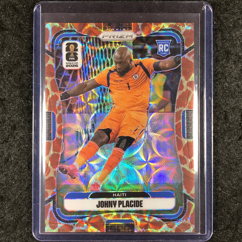 2026 Prizm FIFA World Cup JOHNY PLACIDE Rookie Choice Giraffe #234