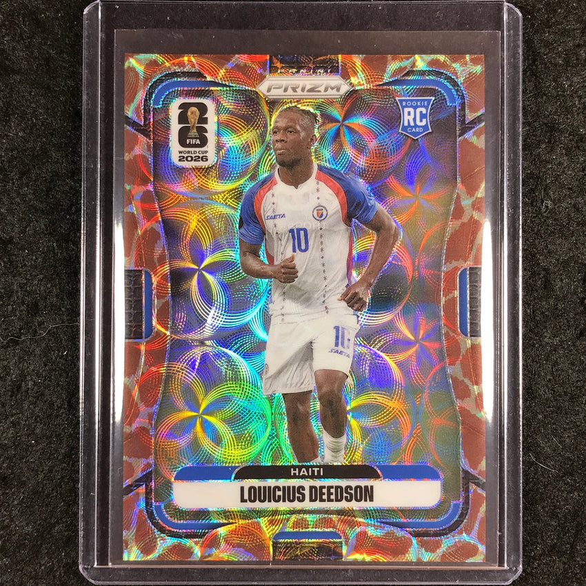 2026 Prizm FIFA World Cup LOUICIUS DEEDSON Rookie Choice Giraffe #237