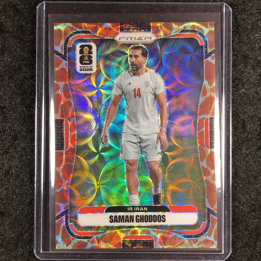 2026 Prizm FIFA World Cup SAMAN GHODDOS Choice Giraffe #243
