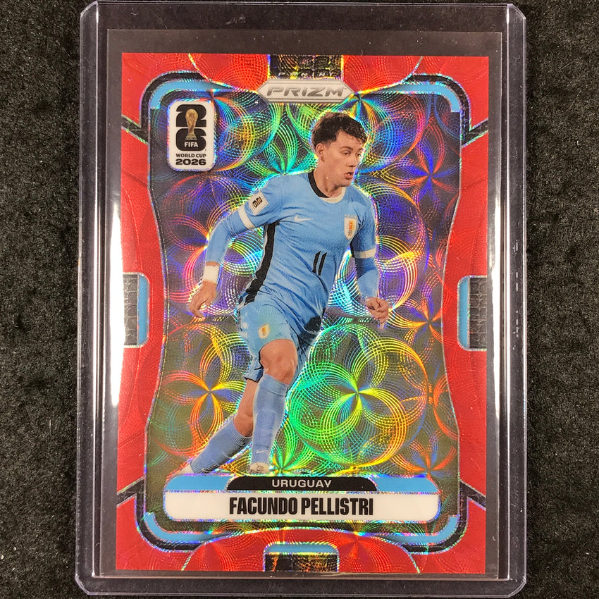 2026 Prizm FIFA World Cup FACUNDO PELLISTRI Choice Red /85 #119