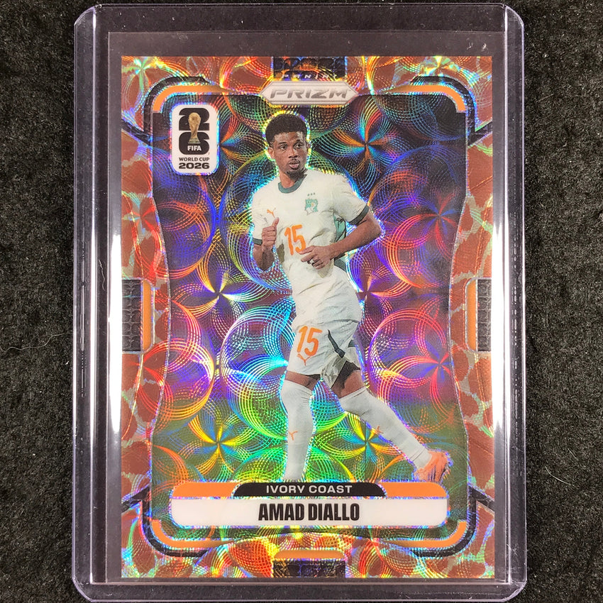 2026 Prizm FIFA World Cup AMAD DIALLO Choice Giraffe #253