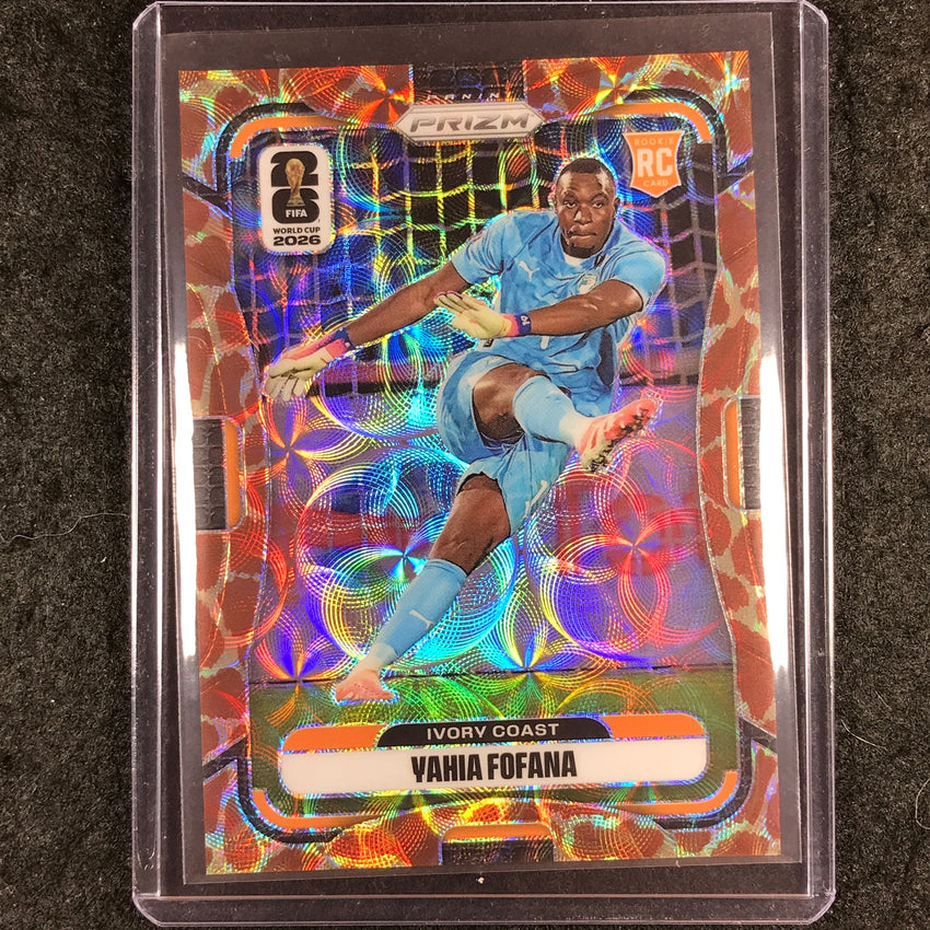 2026 Prizm FIFA World Cup YAHIA FOFANA Rookie Choice Giraffe #255