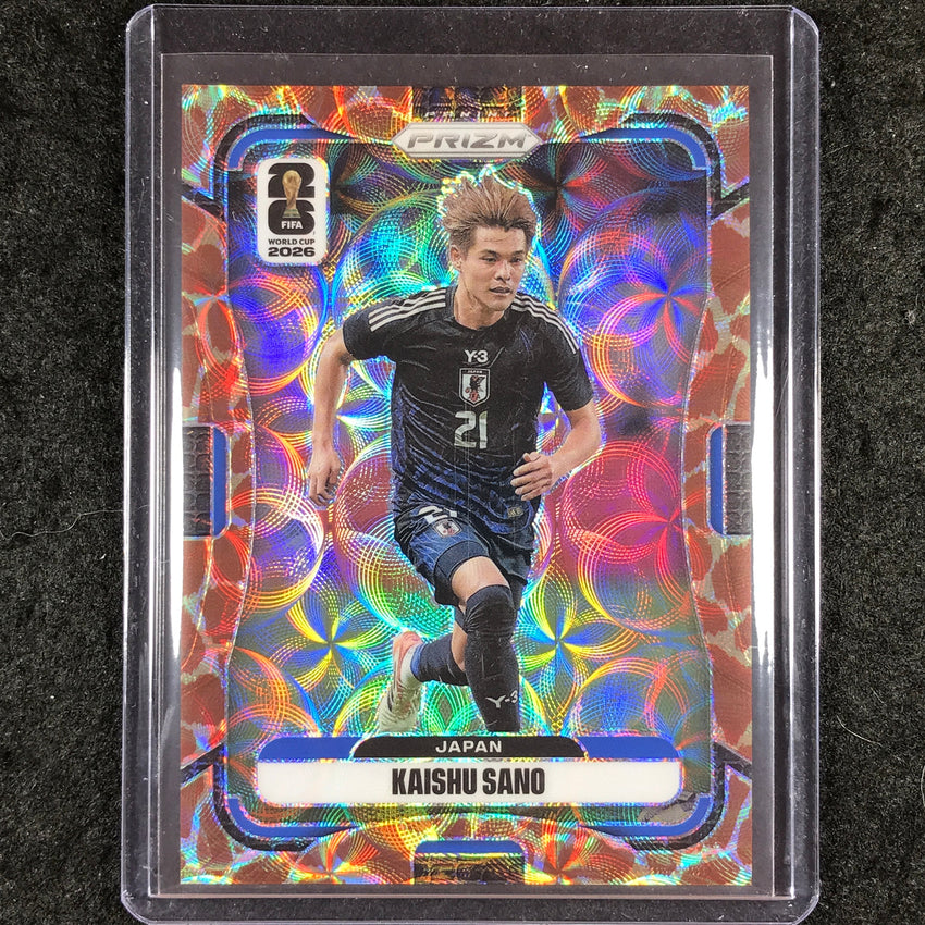 2026 Prizm FIFA World Cup KAISHU SANO Choice Giraffe #261