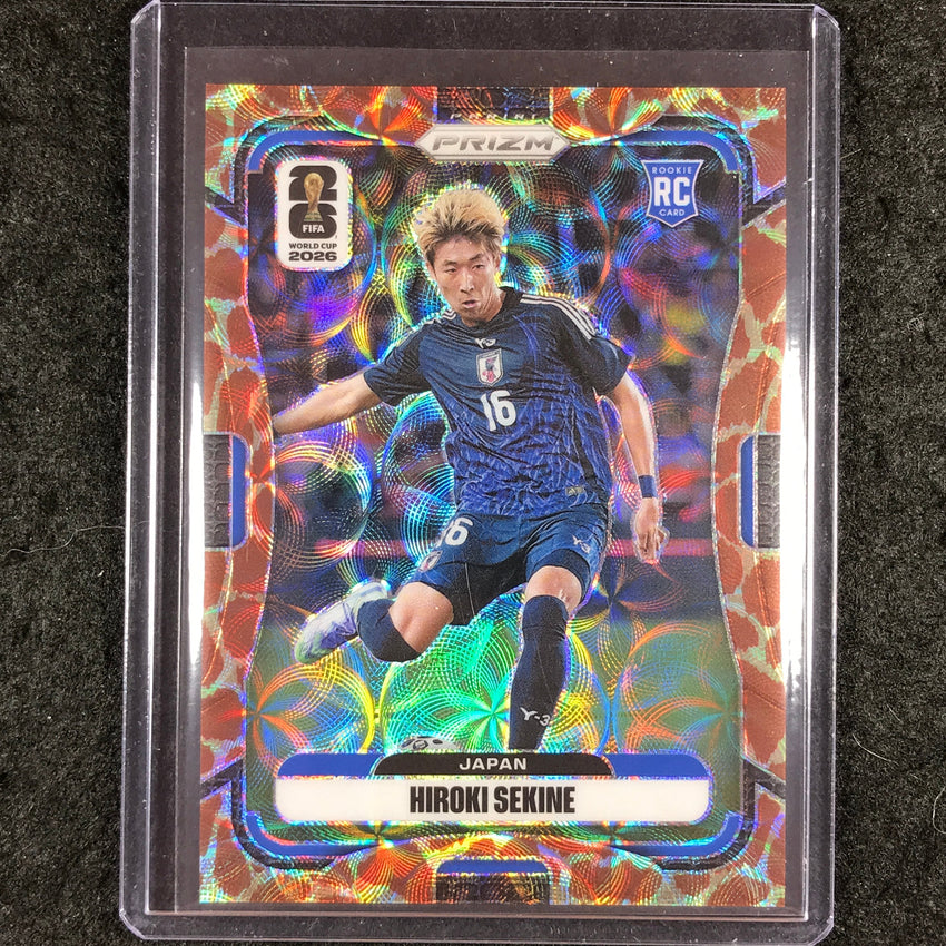 2026 Prizm FIFA World Cup HIROKI SEKINE Rookie Choice Giraffe #264