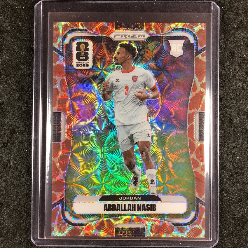2026 Prizm FIFA World Cup ABDALLAH NASIB Rookie Choice Giraffe #271