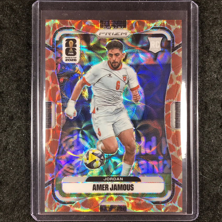 2026 Prizm FIFA World Cup AMER JAMOUS Rookie Choice Giraffe #272
