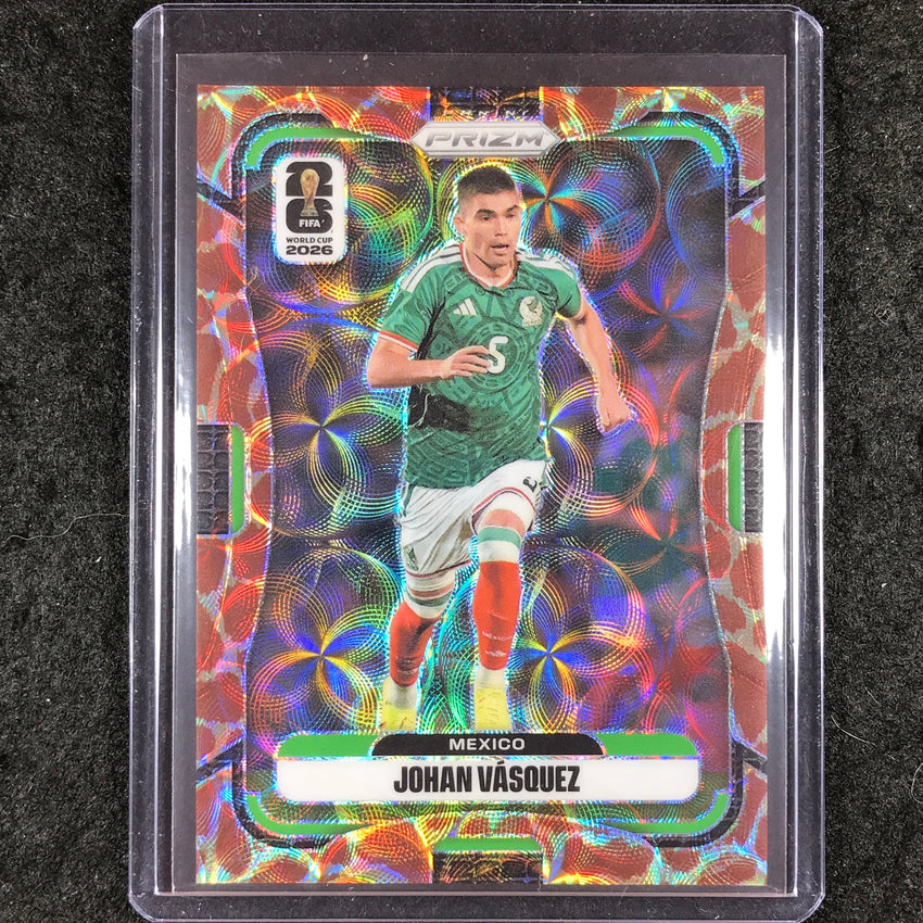 2026 Prizm FIFA World Cup JOHAN VASQUEZ Choice Giraffe #285