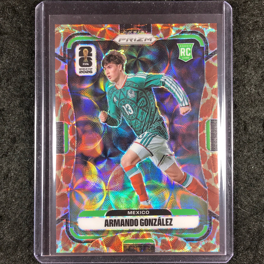 2026 Prizm FIFA World Cup ARMANDO GONZALEZ Rookie Choice Giraffe #287
