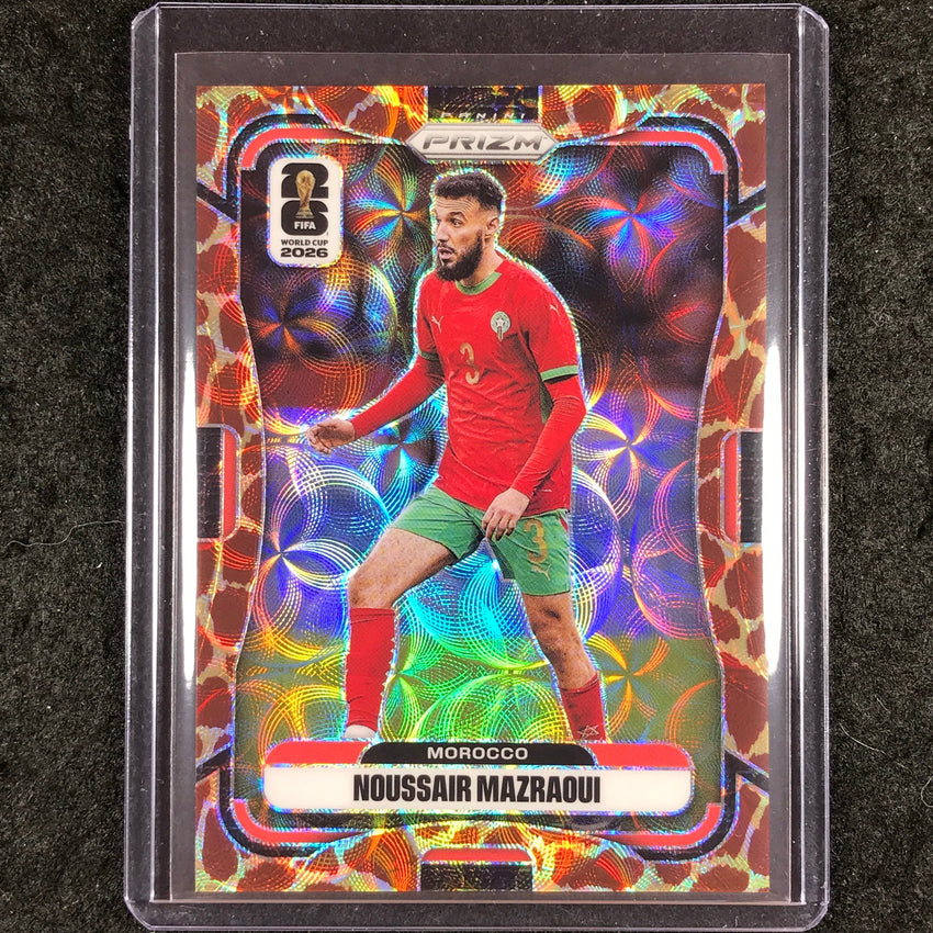 2026 Prizm FIFA World Cup NOUSSAIR MAZRAOUI Choice Giraffe #304