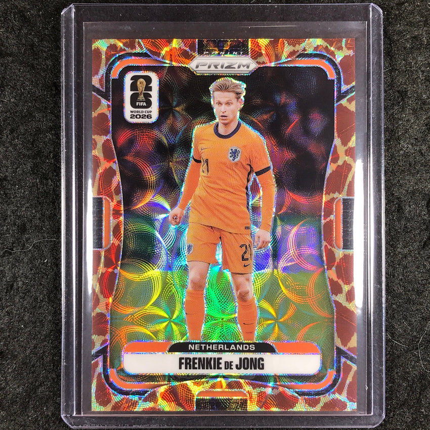 2026 Prizm FIFA World Cup FRENKIE DE JONG Choice Giraffe #311