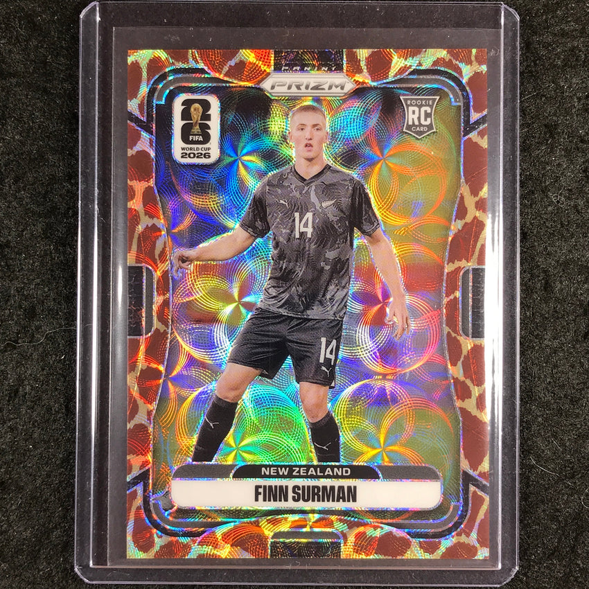 2026 Prizm FIFA World Cup FINN SURMAN Rookie Choice Giraffe #323