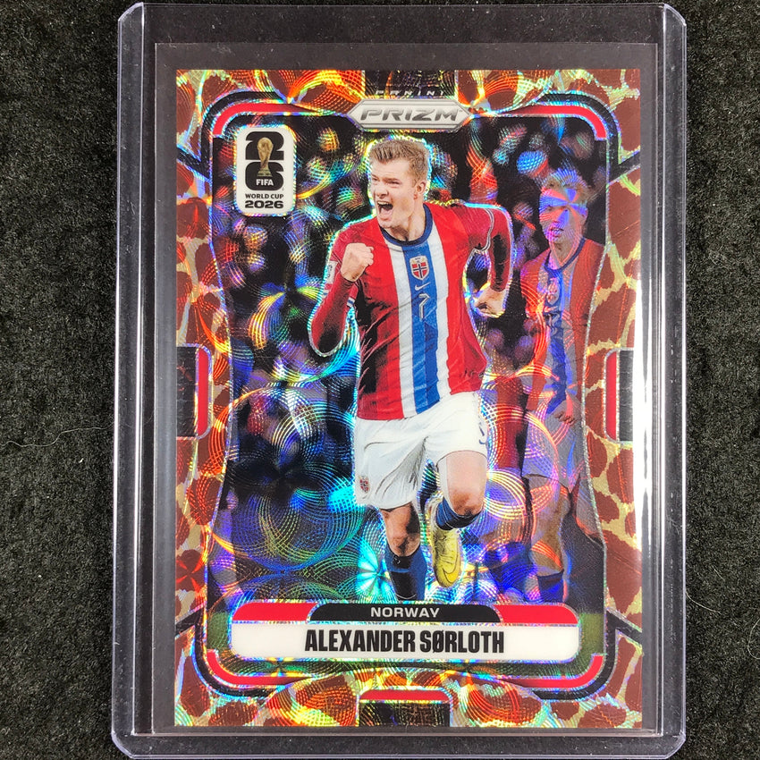 2026 Prizm FIFA World Cup ALEXANDER SORLOTH Choice Giraffe #334